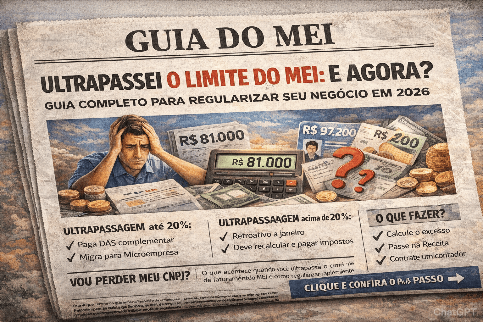 Ultrapassei o Limite do MEI: E Agora? Guia Completo